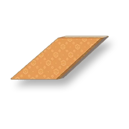 GoGoHomes - Warm Orange Sloped Wall - Left