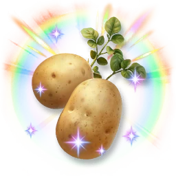 Huge Colorful Shining Potato