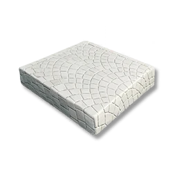 Fan-patterned Tile