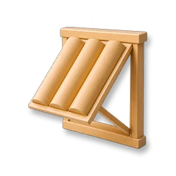Top-Hung Wooden Window