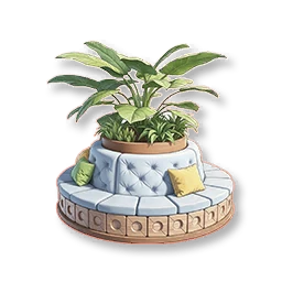 Verdant Round Island Sofa