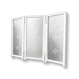 Frosted Screen - Diamond Lattice