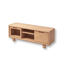 Warmwood Whispers - TV Stand