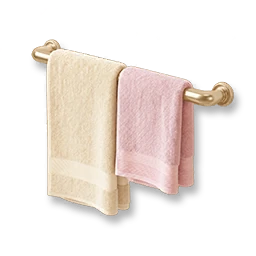 Towel Rack - Champagne Gold