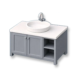 Washbasin - Mist Gray