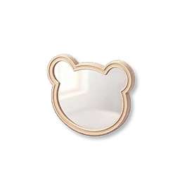 Bear Ear Cub Vanity Mirror: Small