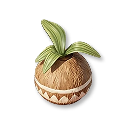 Coconut Shell Planter