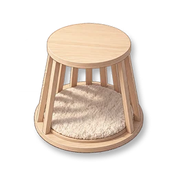 Playful Openwork Side Table