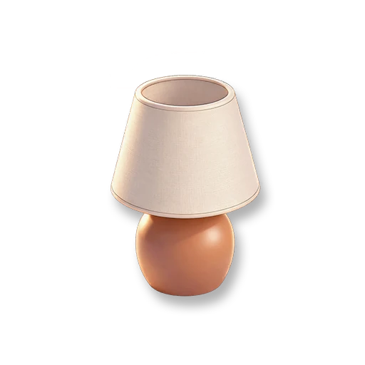 Log Table Lamp