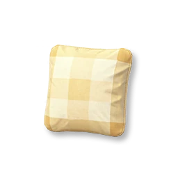 Plaid Pillow - Turmeric