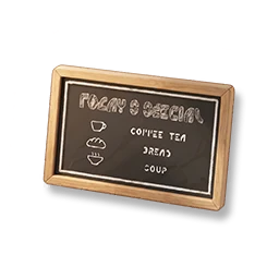 Chalkboard Menu