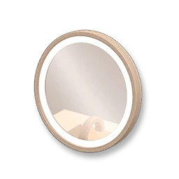 Rainwashed Celadon - Round Mirror