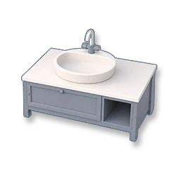Aniimo Washbasin - Mist Gray