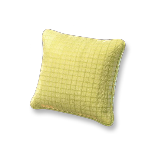 Plaid Pillow - Grass Green