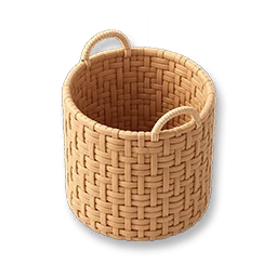 Wicker Laundry Basket
