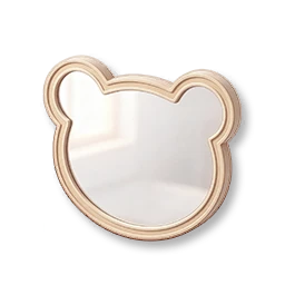 Bear Ear Vanity Mirror: Large