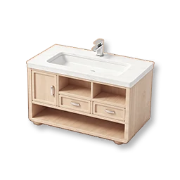 Cabinet Washbasin - Maple