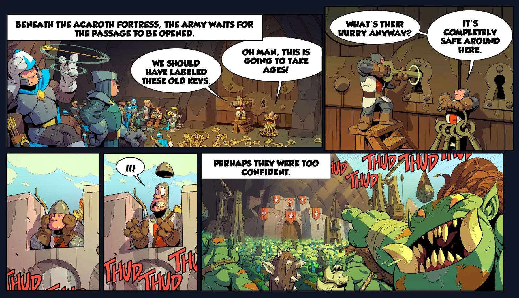 Kingdom Rush 6: Genesis comic 4, page 1