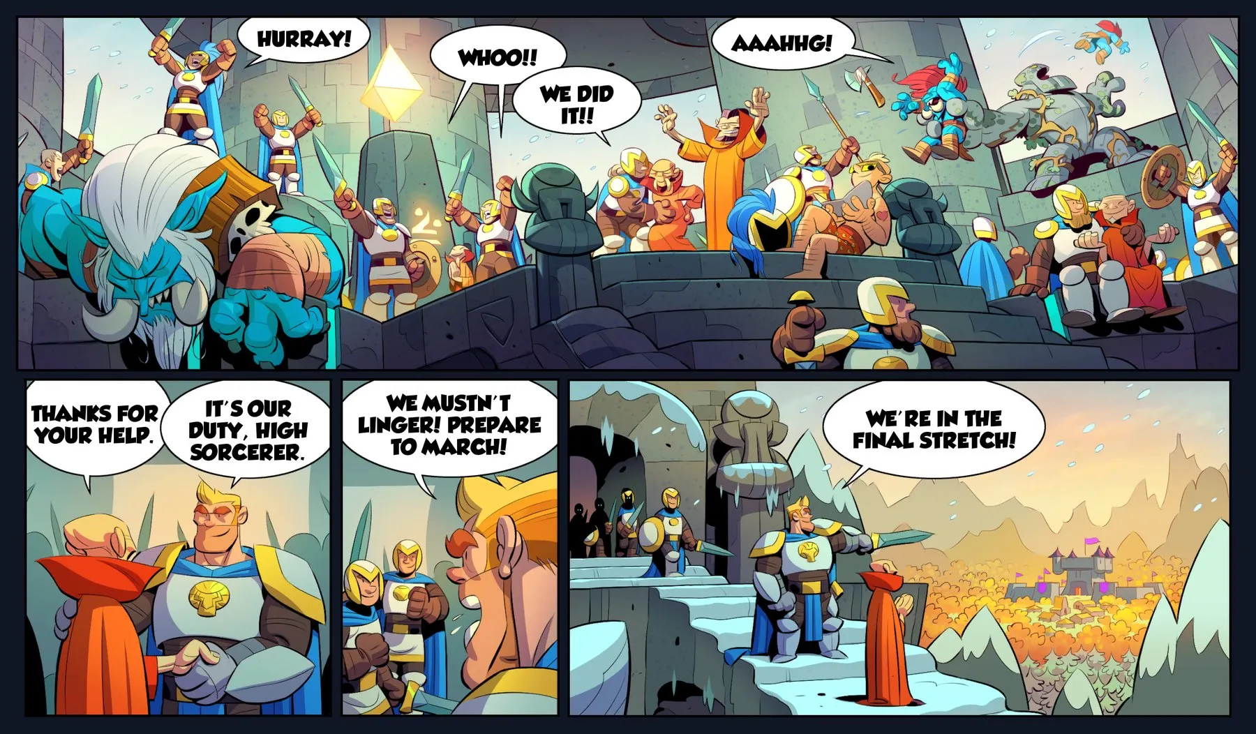 Kingdom Rush 6: Genesis comic 8, page 1