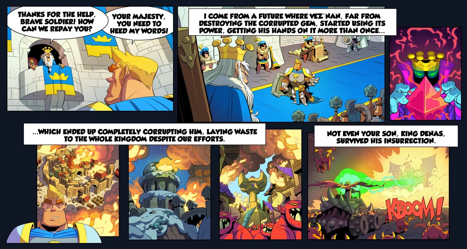 Kingdom Rush 6: Genesis comic 2, page 1