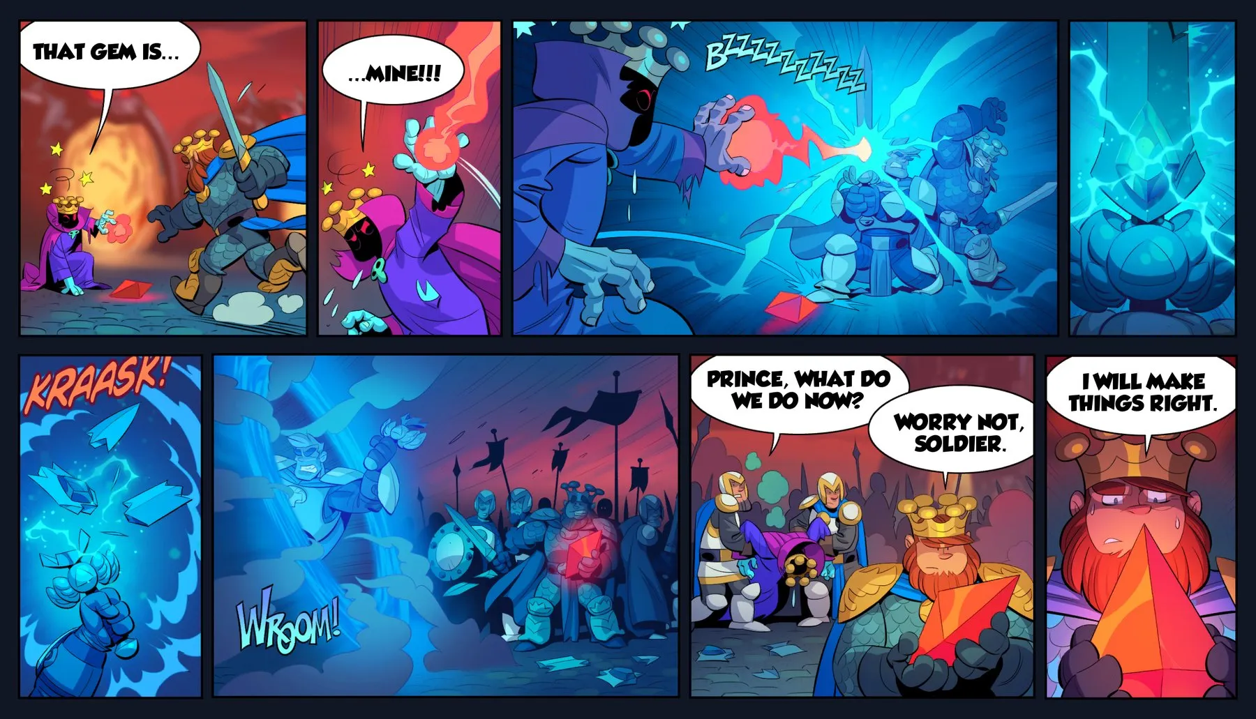 Kingdom Rush 6: Genesis comic 11, page 1