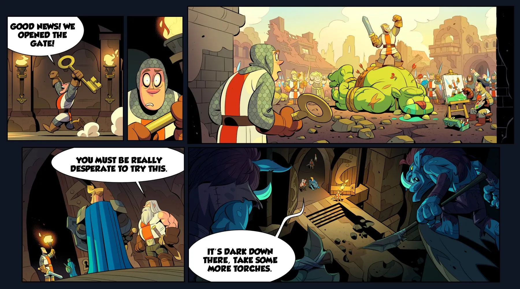Kingdom Rush 6: Genesis comic 5, page 1