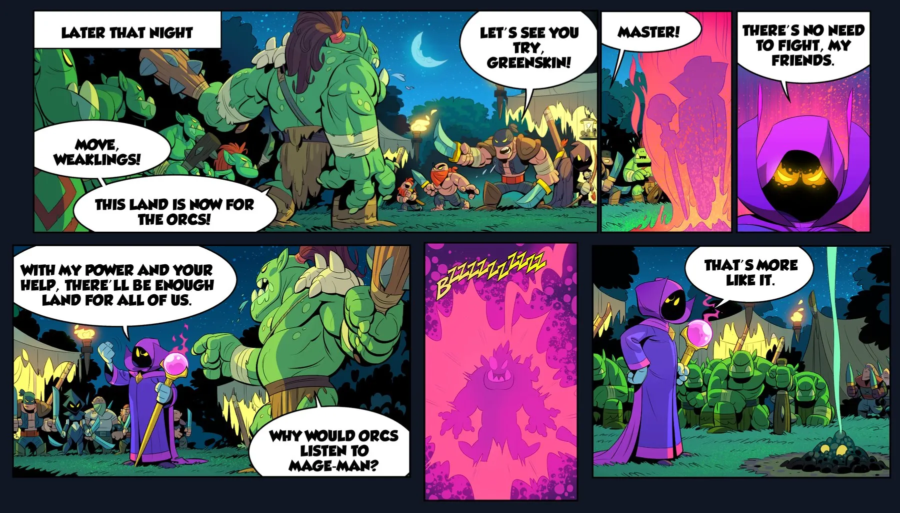 Kingdom Rush 6: Genesis comic 3, page 1