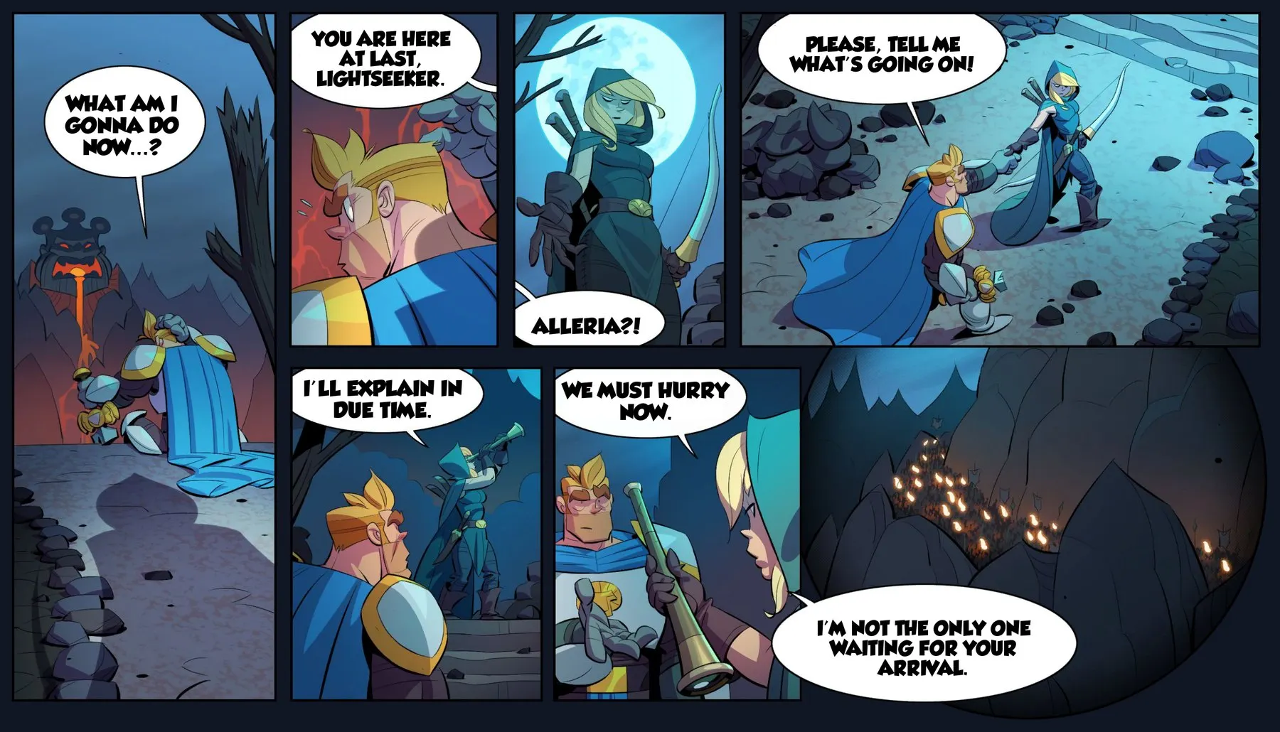 Kingdom Rush 6: Genesis comic 12, page 1