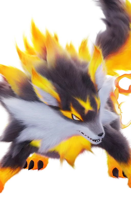 Flameruff - Forma de bosque montañoso