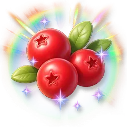 Bunte glänzende Cranberry