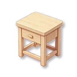 Table d'appoint en bois - Bouleau