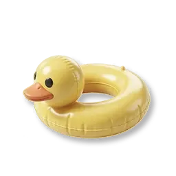 Kühler Sommer - Entchen-Schwimmring