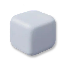 Bloc de construction (gris-bleu métallique)