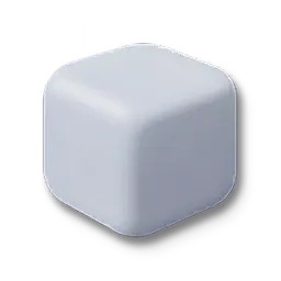 Bloc de construction - Blanc pur