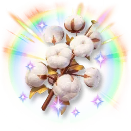 Bunte leuchtende Baumwolle