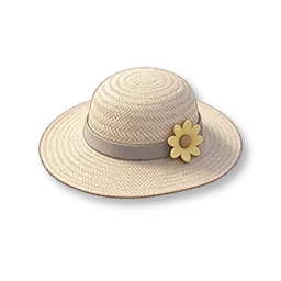 Halaman Taman - Topi Jerami