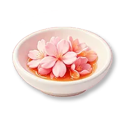 소금 절임 벚꽃