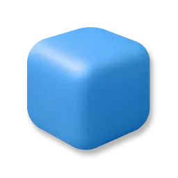 Blok Bangunan - Biru Langit