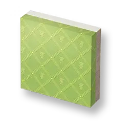Blumenmuster - limettengrüne zweitönige niedrige Wand