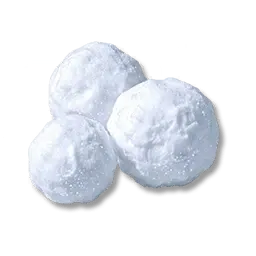 Tas de boules de neige
