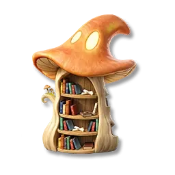 Bibliothèque champignon