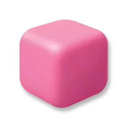 บล็อกสิ่งก่อสร้าง - สีชมพูกุหลาบ
