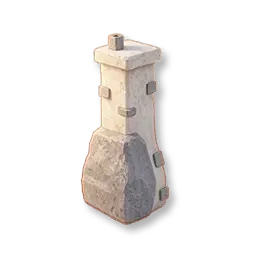 Schlammsteinkamin
