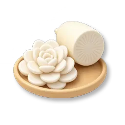 หัวไชเท้าหยาดจันทราหั่นบาง