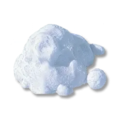 Schneehaufen