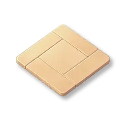 Carreau vintage mat - Terre cuite
