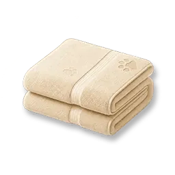 Baumwollhandtuch - Beige