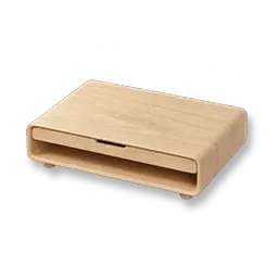 Sérénité boisée : table basse