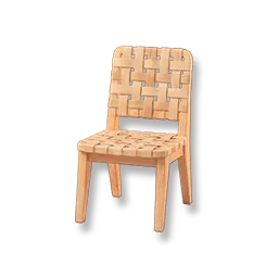 Светлый бамбуковый обеденный стул