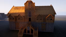 Raised Viking Longhouse